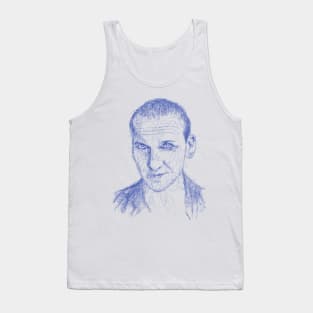 9TH DOCTOR IN BLUE Tank Top